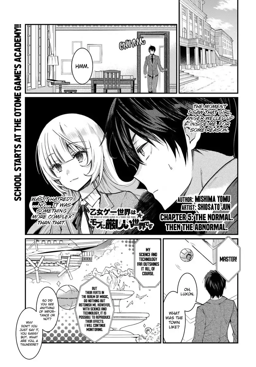 Otome Game Sekai wa Mob ni Kibishii Sekai Desu Chapter 5 2